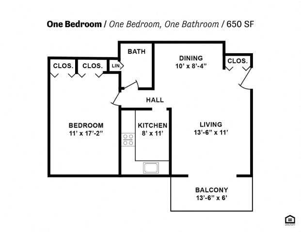 Floorplan - Edmondson Park Apartments