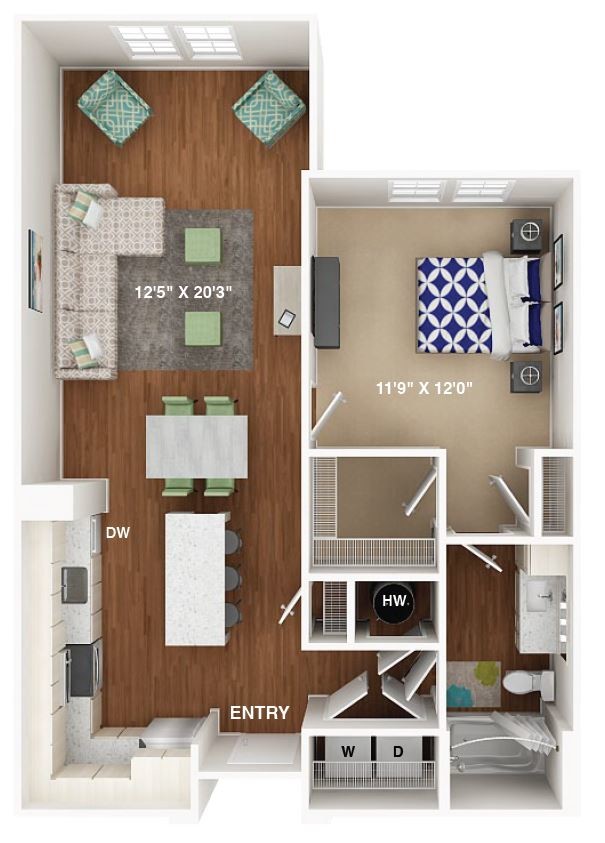 Floorplan - The Alexander at Sabal Point