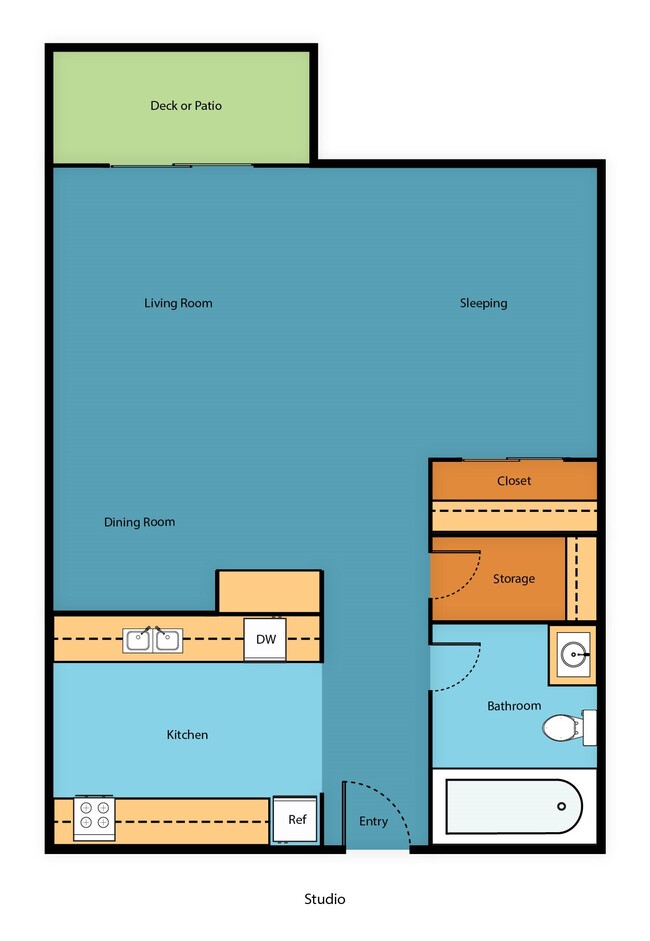 Floorplan - Pacific Park Apartment Homes