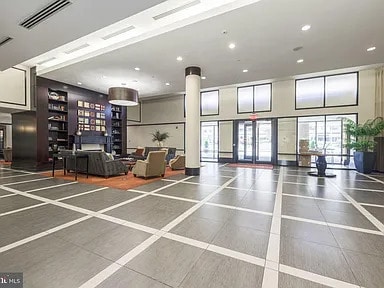 The lobby 2 of 2. - 4500 S Four Mile Run Dr