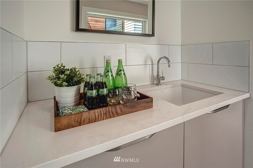 Fancy wet bar - 2210 12th Ave W