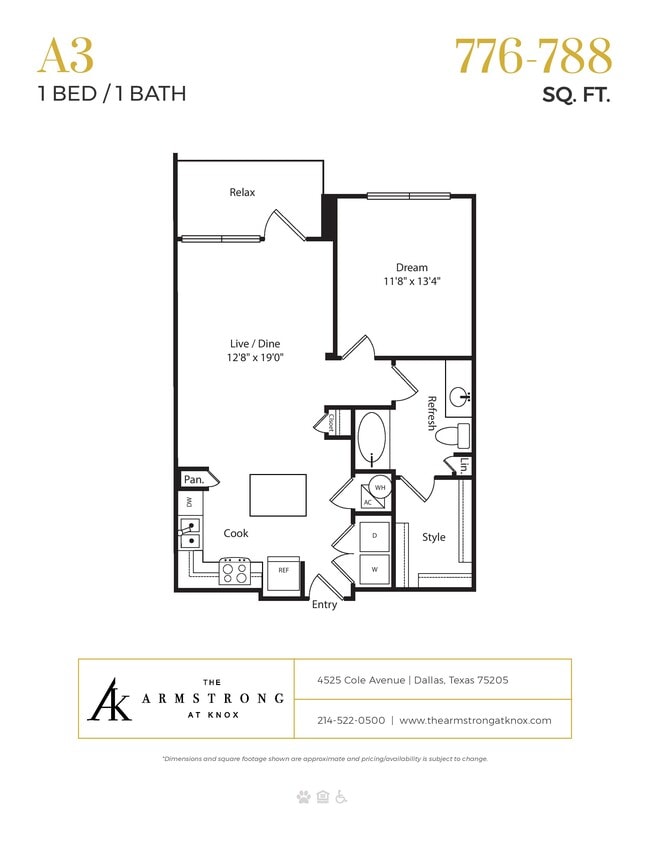 Floorplan - The Armstrong at Knox