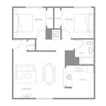 Floorplan - Liberties Walk and Townhomes