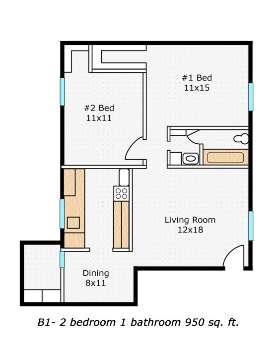 B1- 2 - The Avery Apartments