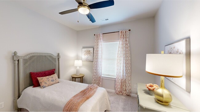 Bedroom 3. Down the hallway are two secondary bedrooms to provide tranquil sleeping accommodations - 15580 Ruthie Lynn Dr