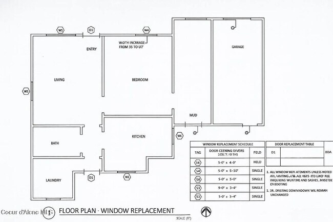 Building Photo - FOR RENT – 1 BED PLUS, 1 BATH DOWNTOWN COEUR D’ALENE