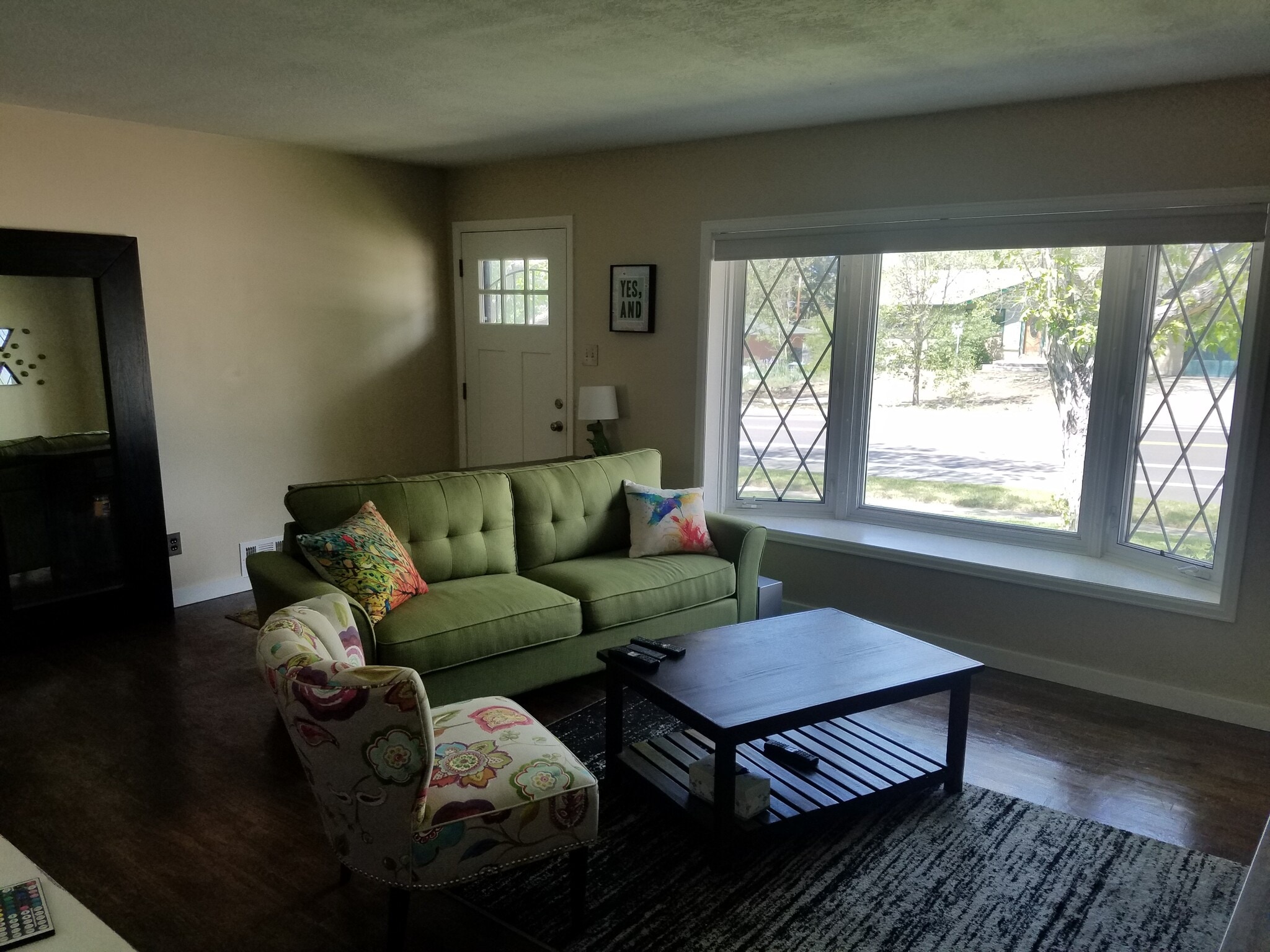 Upstairs living room, bay window - 2734 S. Raleigh Street