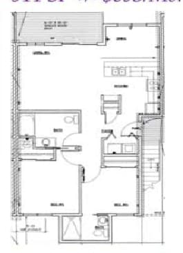 2BR/2BA - 167-Triple Crown Apts