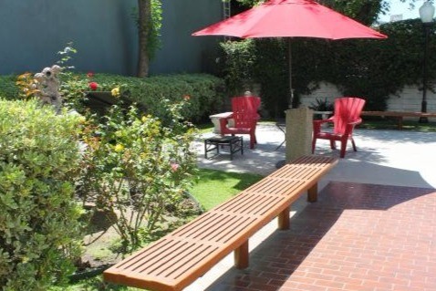 Outdoor Social Area - Park Pacific Tower Senior Housing