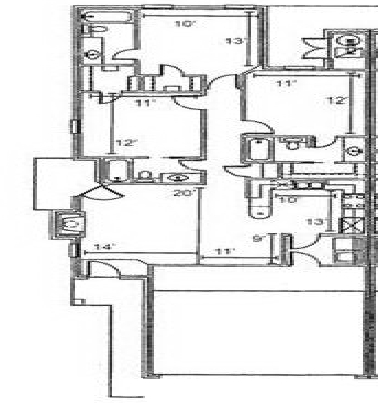 3BR/3BA - Village Townhomes