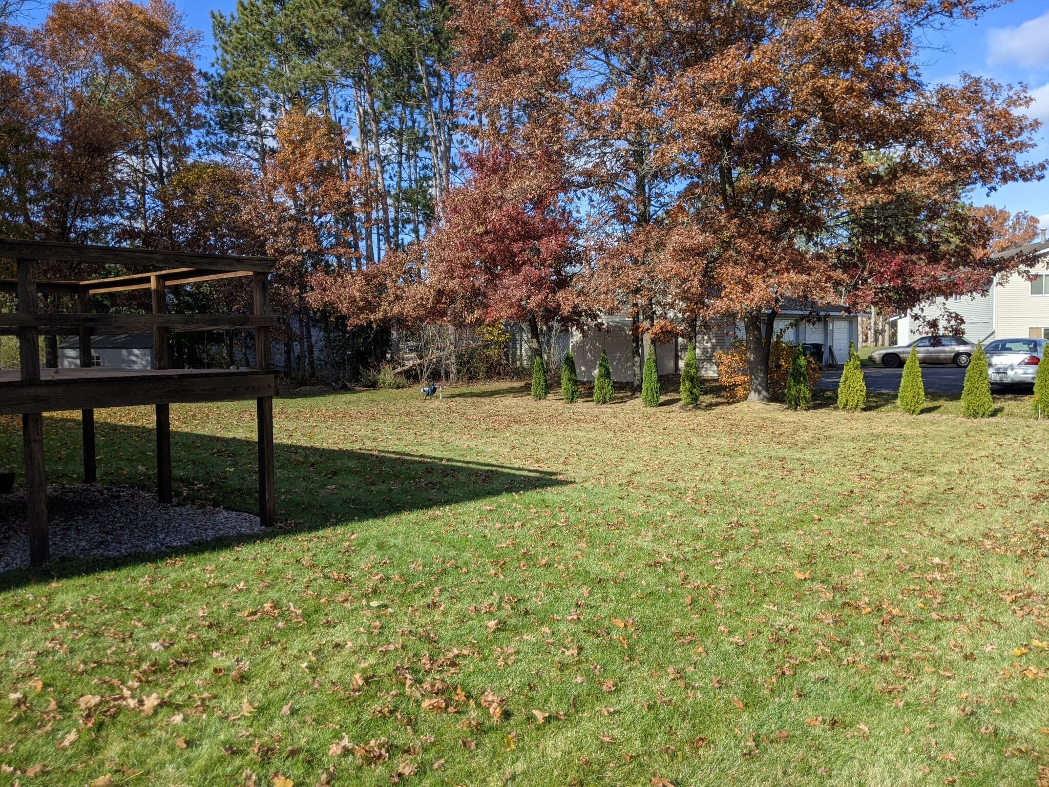 Large back yard - 1910 Tamarack St