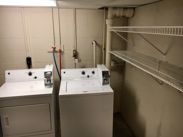 laundry in each unit - 40 Hobart Ln