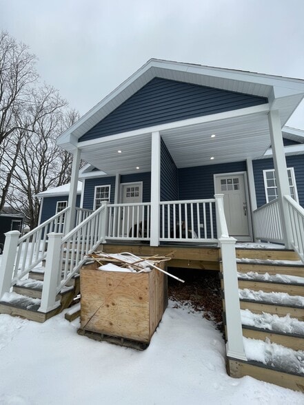 Outside view of both units - 144 River Common Rd