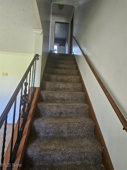Stairs to second floor - 14293 Galehouse Rd