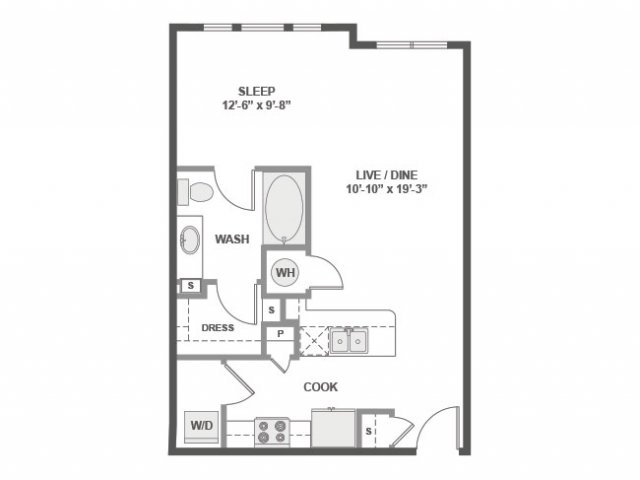 Floorplan - AMLI Frisco Crossing