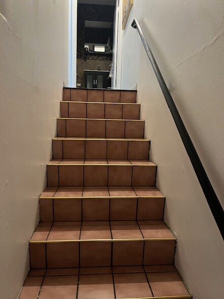 Stairs to Dedicated Office - 408 W Queen St