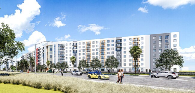 Ambar Station | Homestead, FL | Apartment Rendering - Ambar Station