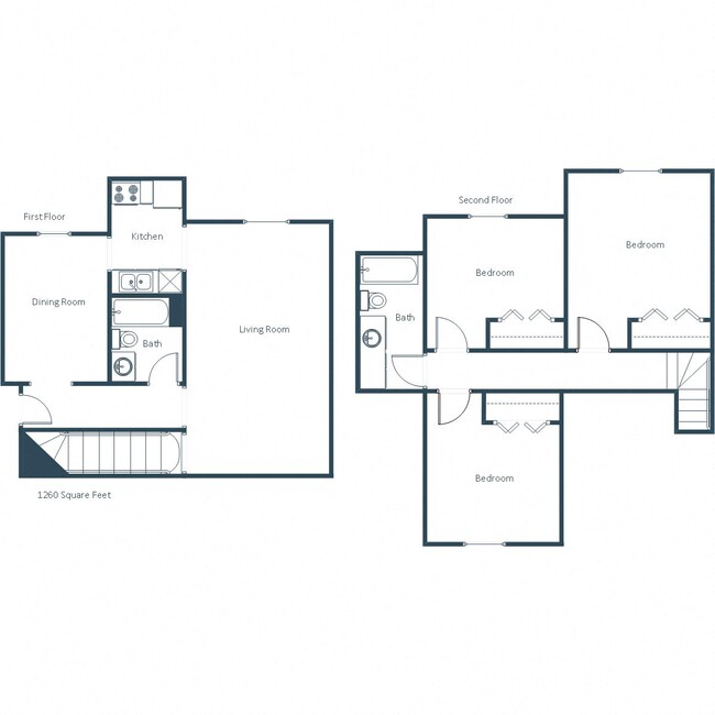 Floorplan - Townhomes at Mallard Creek