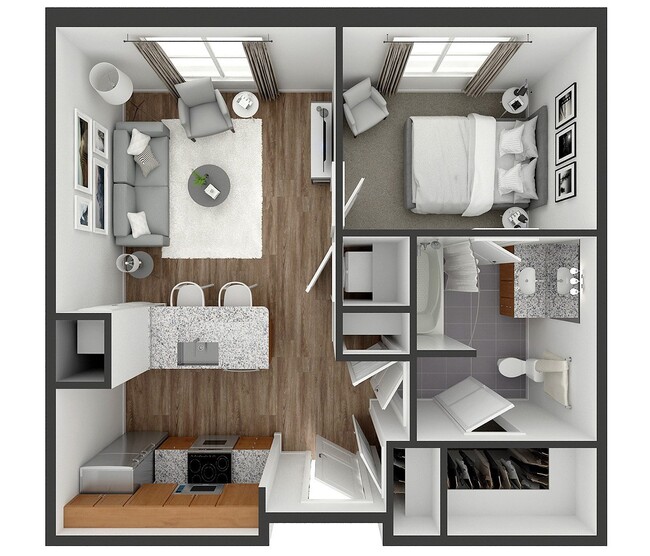 Floorplan - The View at Old City