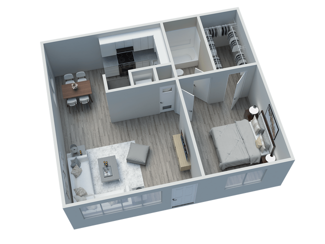 Floorplan - Monte Vista Apartments