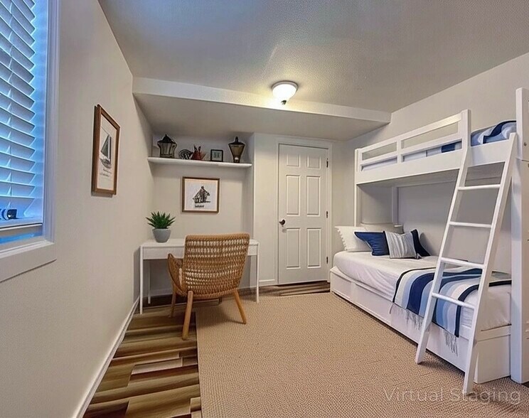 Bedroom 2 - Virtually Staged - 412 Kentucky St