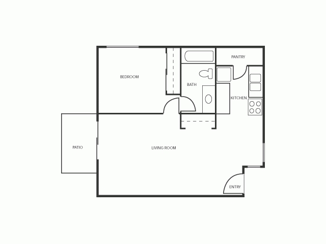 1br/1ba - Pine Avenue