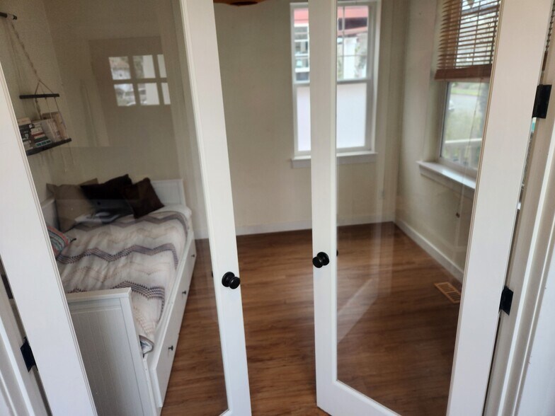 The office, to the right of the front door - 7727 N Kellogg St