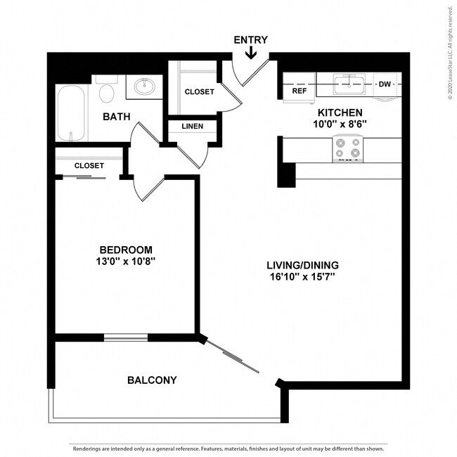 Floorplan - The Lincoln at Speer