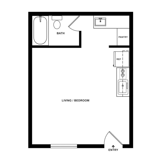Floorplan - Flats at Market Street