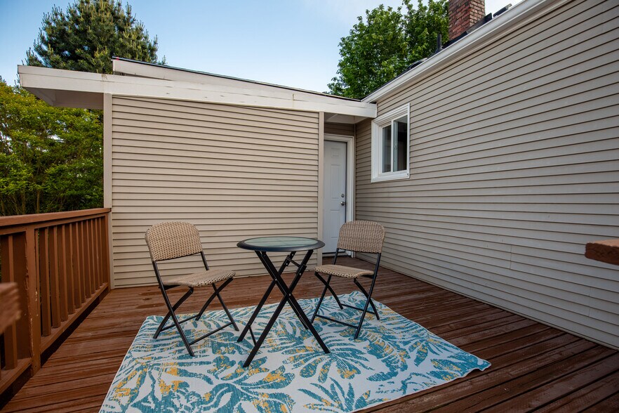 Back deck - 5246 21st Ave SW