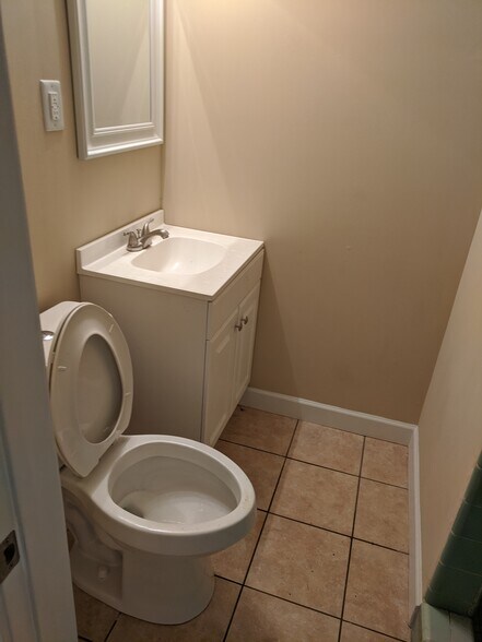 Bathroom 3 (located in the finished basement) - 6917 Cresthill Dr