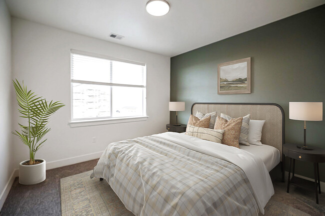 Kinport Master Bedroom - Northgate Apartments