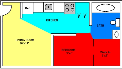 1BR/1BA - Heinzsite Apartments