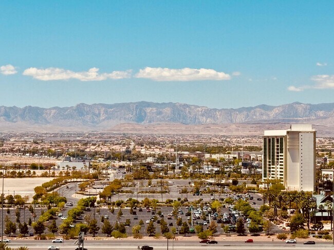 Building Photo - Modern High-Rise Condo with Stunning City and Mountain Views-Near LV Strip, Allegiant Stadium, To...