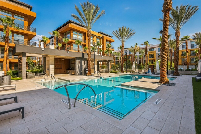 Resort-style Pool with Cabanas