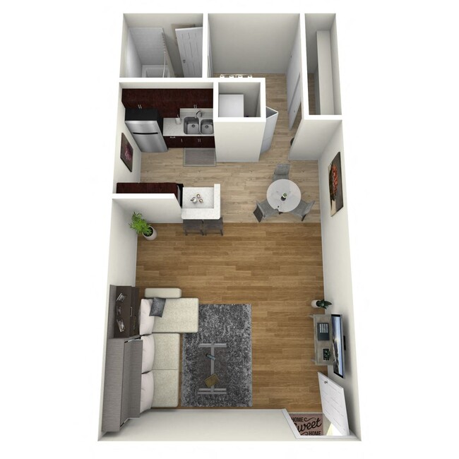 Floorplan - Treehouse Apartments