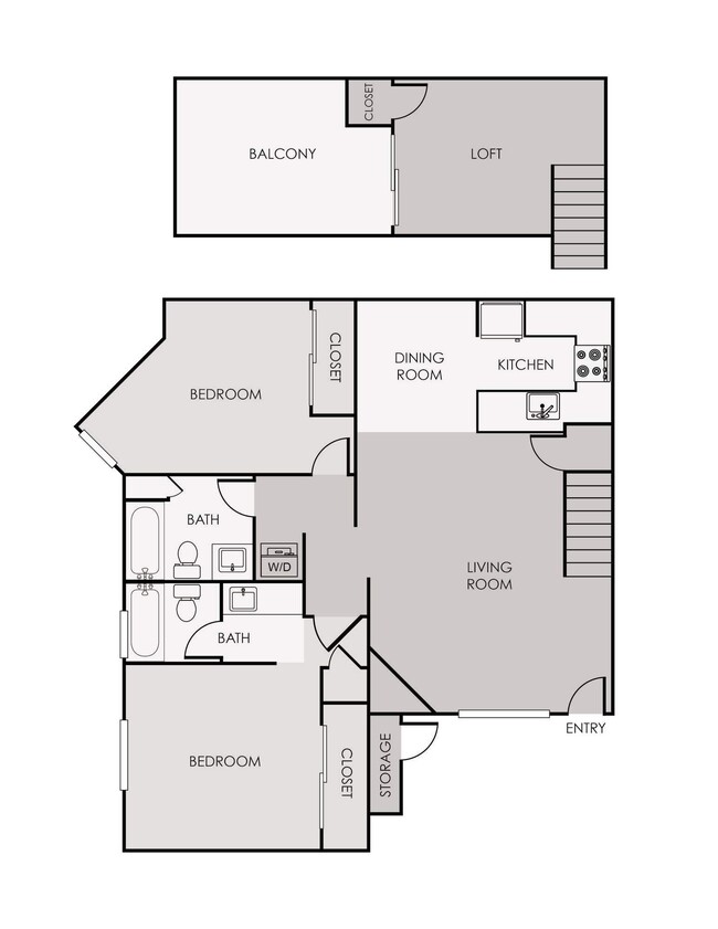 Floorplan - Riverview Townhomes