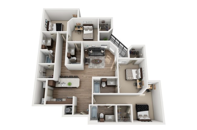 Floorplan - Lark San Antonio