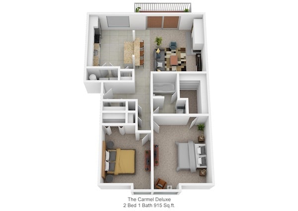 Floorplan - Harpers Point Apartments*