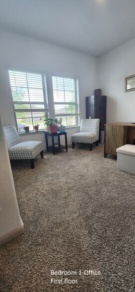 Bedroom 1/Office- First floor - 3502 Park Vista Dr