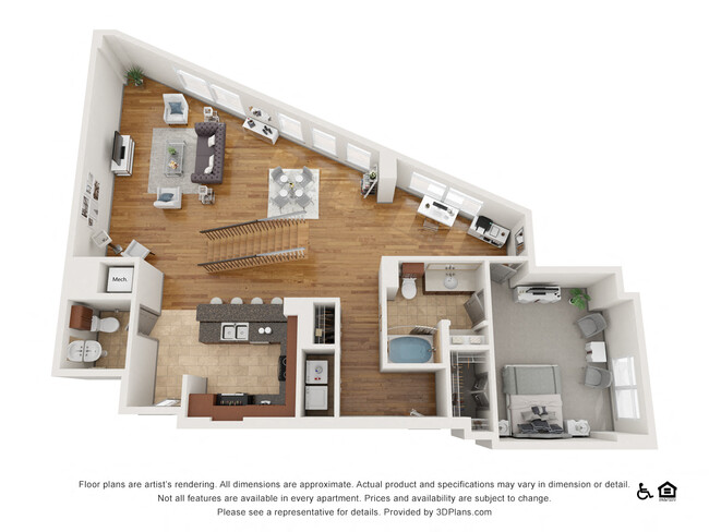 Floorplan - The Residence at Southpark