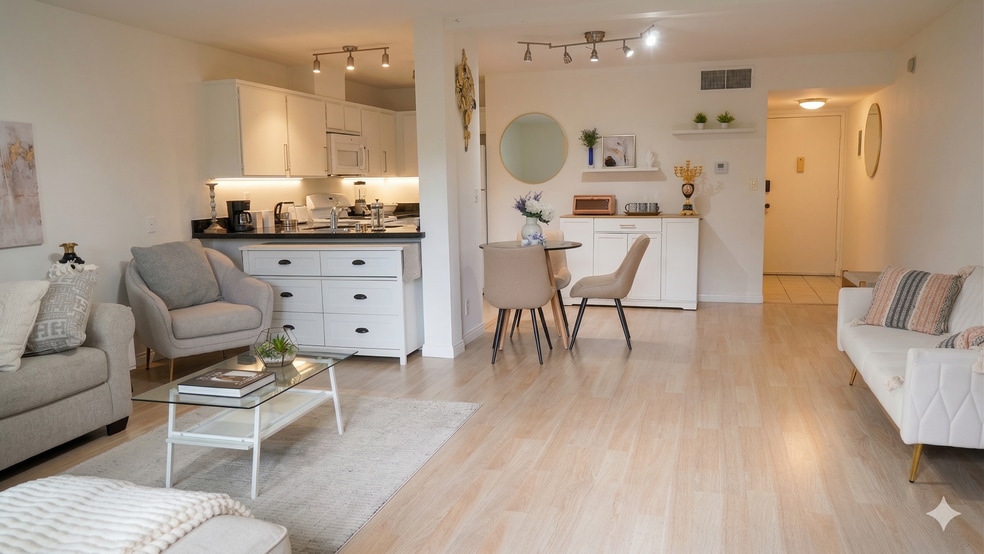 New Hardwood Floors, New Furniture, and New Lighting - 4401 Kraft Ave