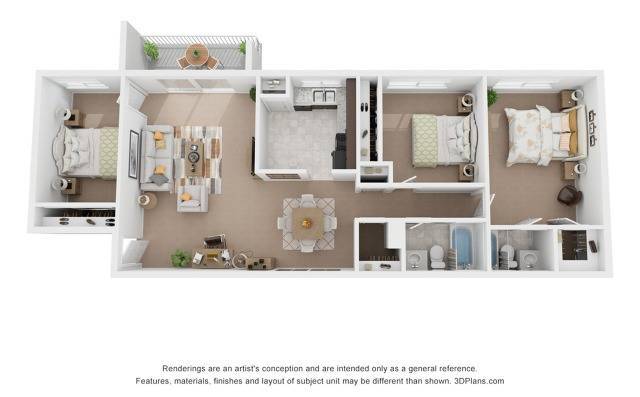 3 bedroom 2 bath - Lynn Hill