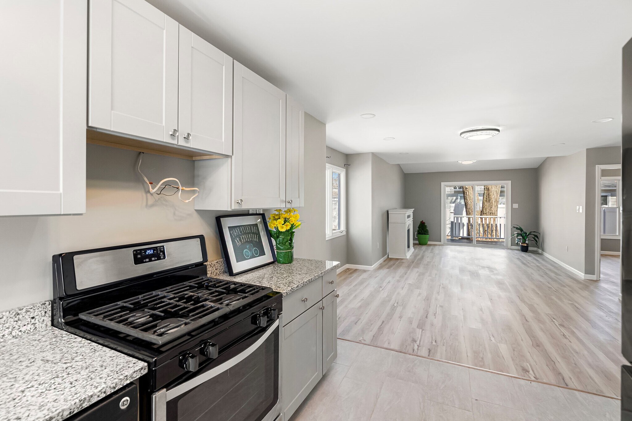 Open Concept Kitchen/Living space - 4A Emerald Dr