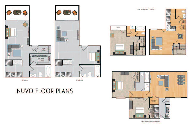 Nuvo Park Place Floor Plans - Nuvo Park Place