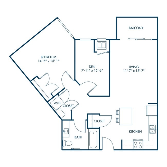 Floorplan - Parker Station Flats