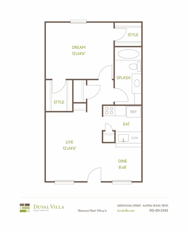 Floorplan - Duval Villa