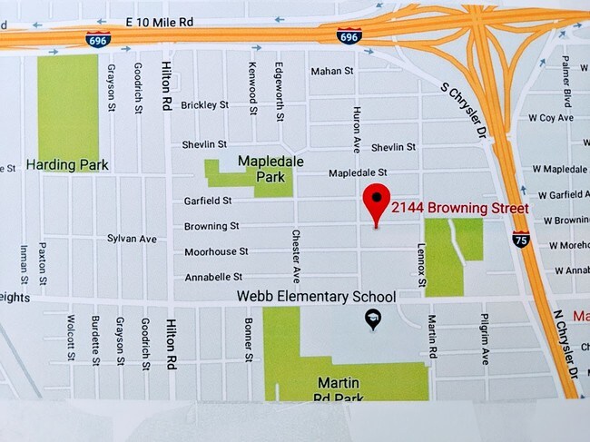 Near Parks - 2144 Browning St
