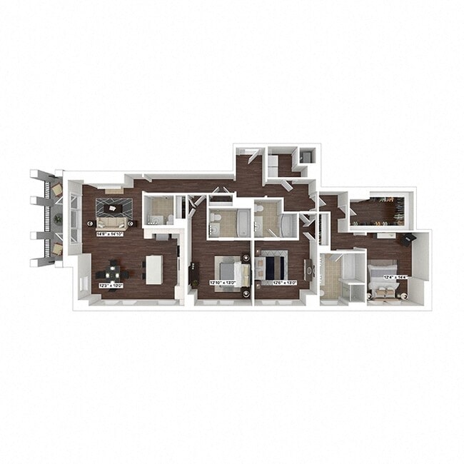 Floorplan - The Woodley