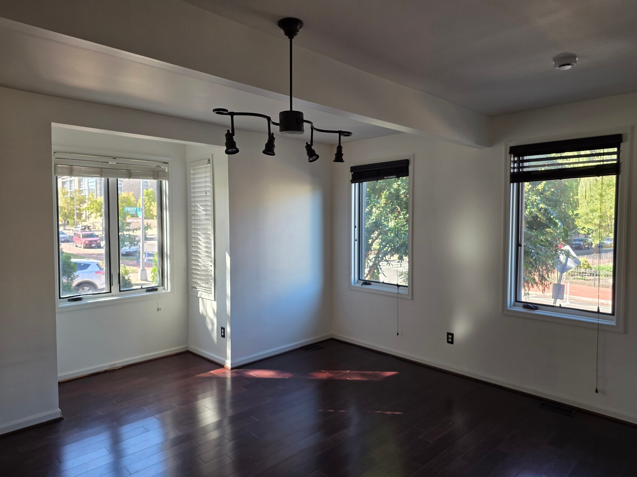 Bay windows and front windows. - 46 N St NW